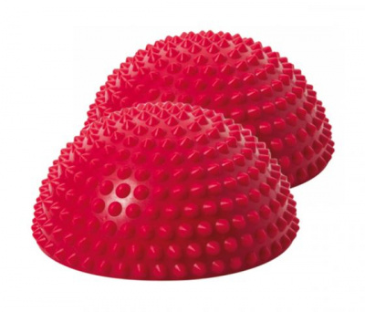 Массажная балансировочная сфера Togu Senso Balance Hedgehog красный