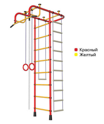 ДСК Пионер-А красный (окрашенные ступени)