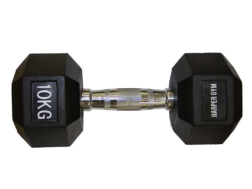 Гантель неразборная Harper Gym Pro Series NT162 10 кг гексагональная
