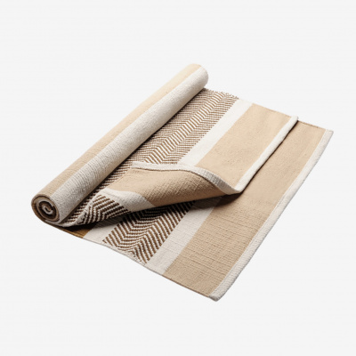 Одеяло для йоги Hugger Mugger Cotton Yoga Rug бежевый