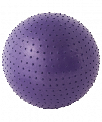 Фитбол массажный Starfit GB-301 75 см, антивзрыв, фиолетовый