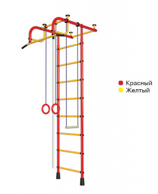 ДСК Пионер-1 красный (окрашенные ступени)