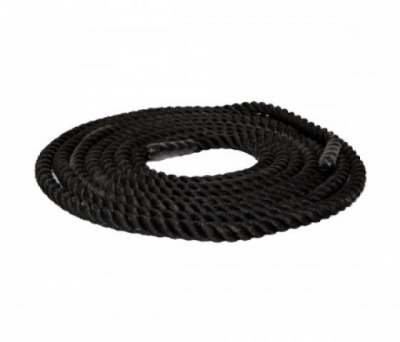 Тренировочный канат Perform Better Training Ropes 9м (12 кг, диаметр 5 см) черный