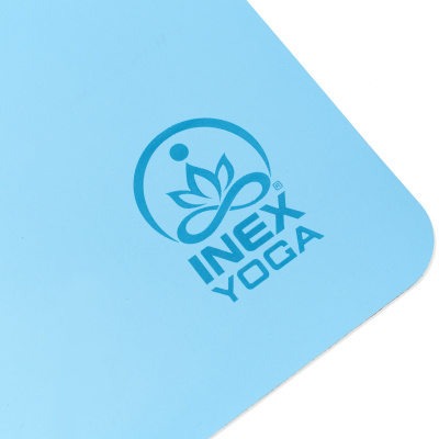 Коврик для йоги InEx Yoga PU Mat синий