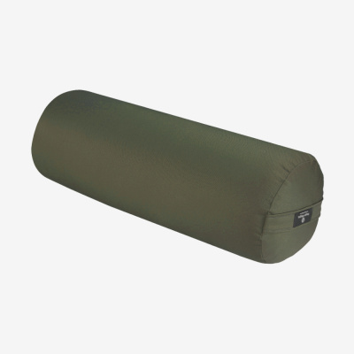 Валик для йоги Hugger Mugger Round Yoga Bolster оливковый