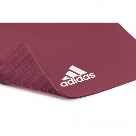 Коврик (мат) для йоги Adidas, цвет загадочно-красный, ADYG-10100MR