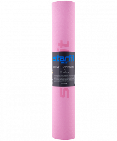 Коврик для йоги и фитнеса Starfit FM-201, TPE, 173x61 см