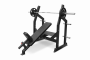 Скамья для жима под углом Bronze Gym AL-305