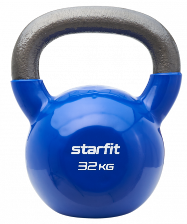 Гиря чугунная Starfit DB-401 32 кг с виниловым покрытием