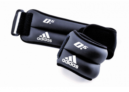 Утяжелители на запястья/лодыжки Adidas, (2шт х 0,5кг), ADWT-12227