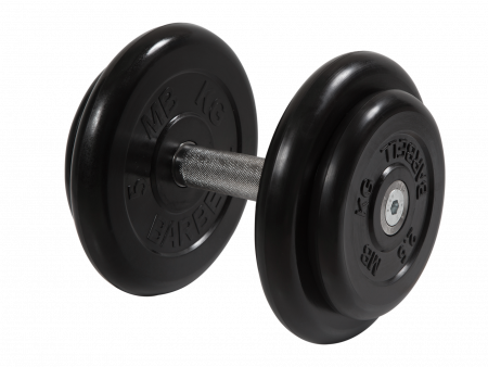 Гантель неразборная Barbell Профи 16 кг с вращающейся ручкой