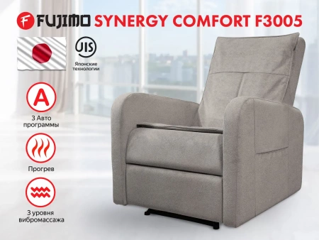 Массажное кресло реклайнер Fujimo E-Comfort Chair F3005 FEF Грейси (Sakura 9)