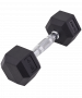 Гантель гексагональная обрезиненная Starfit DB-301 4 кг
