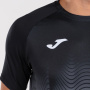 Футболка мужская Joma Elite VII черно-белая