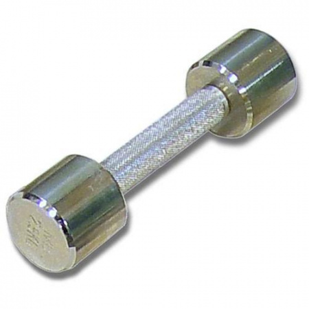 Гантель хромированная для фитнеса 2 кг MB Barbell