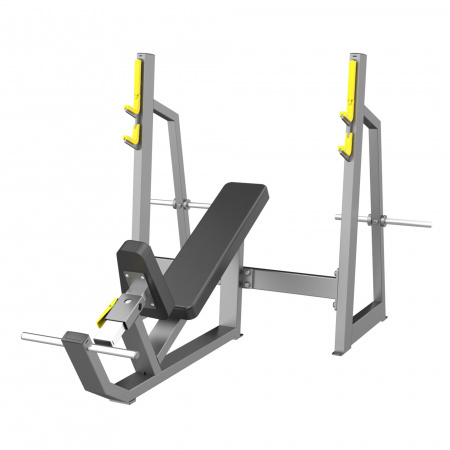 Скамья-стойка для жима под углом вверх DHZ (Olympic Bench Incline)