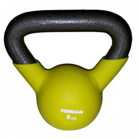 Гиря двуцветная Foreman Two Tone Kettlebell 8 кг