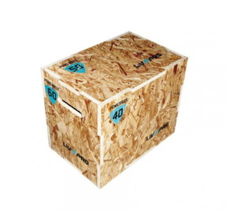 Плиометрический бокс Livepro 3-in-1 Wood Plyobox
