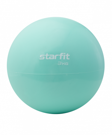 Медбол Starfit GB-703, 3 кг, мятный
