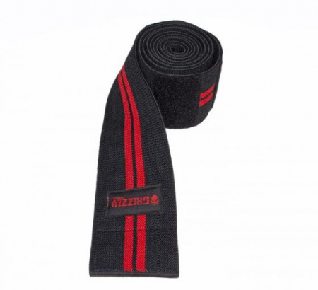 Бинт на колени Grizzly Power Lifting Knee Wraps