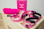 Набор петель для функционального тренинга профессиональный Original FitTools Pink Unicorn с дополнительным карабином