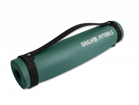 Мат для аэробики Original FitTools 6 мм зеленый