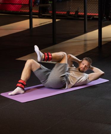 Утяжелители Starfit WT-401 1 кг x 2, красный