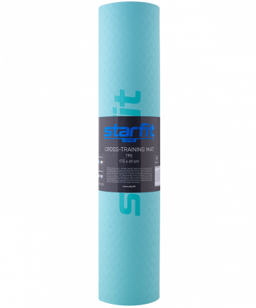 Коврик для йоги и фитнеса Starfit FM-201, TPE, 173x61 см