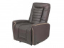 Массажное кресло-реклайнер EGO Recline Chair 3001 серый