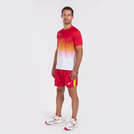 Футболка мужская Joma Elite VII красно-белая