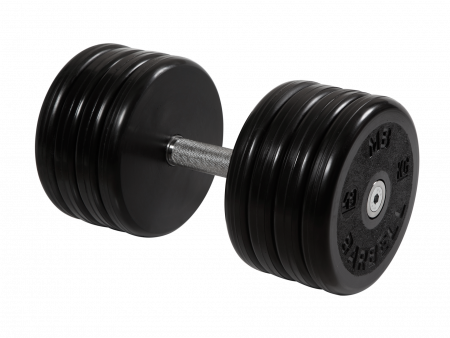 Гантель неразборная Barbell Классик 49 кг с вращающейся ручкой
