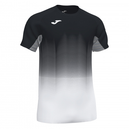 Футболка мужская Joma Elite VII черно-белая