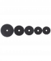 Диск пластиковый BaseFit 1 кг (26 мм, черный)