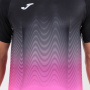 Футболка мужская Joma Elite VII черно-розовая