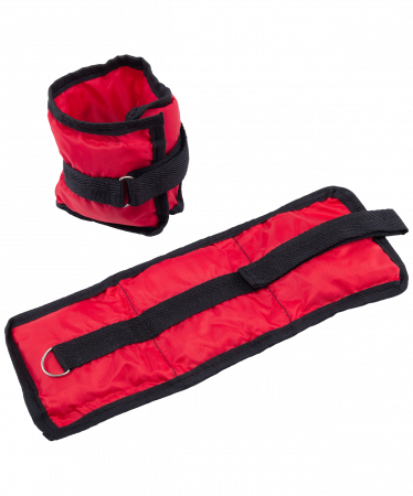 Утяжелители BaseFit 0,3 кг х 2, красный