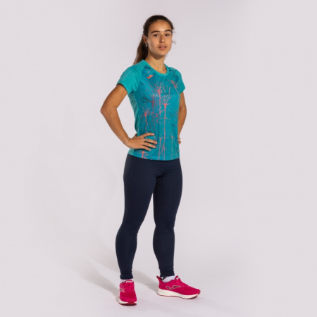 Футболка женская Joma Elite IX бирюзовая