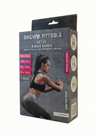 Набор из 4 широких мини-эспандеров Original FitTools