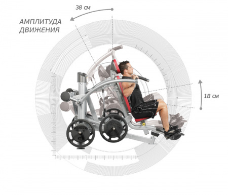 Жим от плеч Hoist RPL-5501