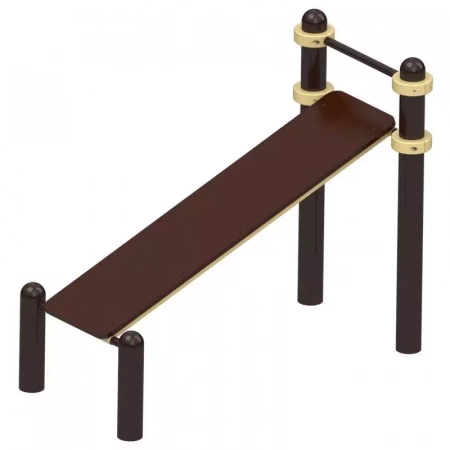 Турник, брусья, скамья для пресса, шведская стенка YSK60