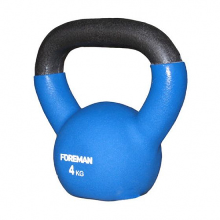 Гиря двуцветная Foreman FM/TTK 4 кг, синий