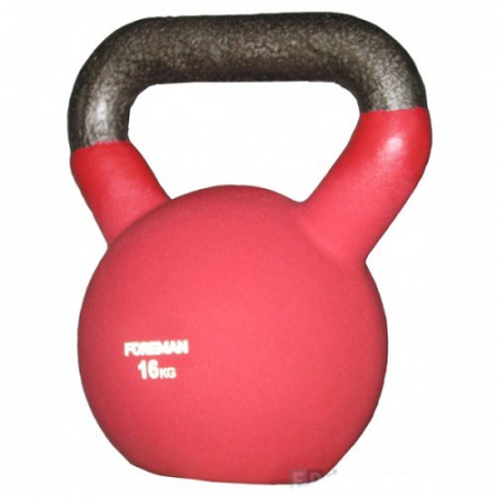 Гиря двуцветная Foreman Two Tone Kettlebell 16 кг