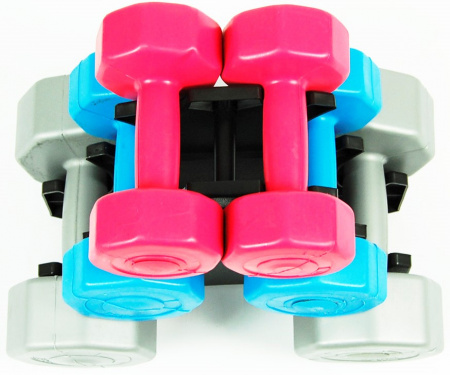 Набор неразборных гантелей Atlas Sport Fitnes Composit 12 кг