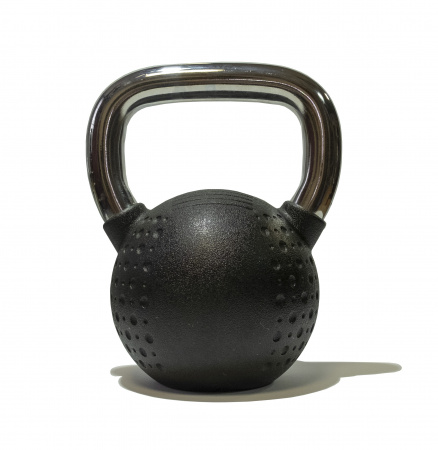 Гиря обрезиненная Original FitTools с хромированной ручкой 12 кг