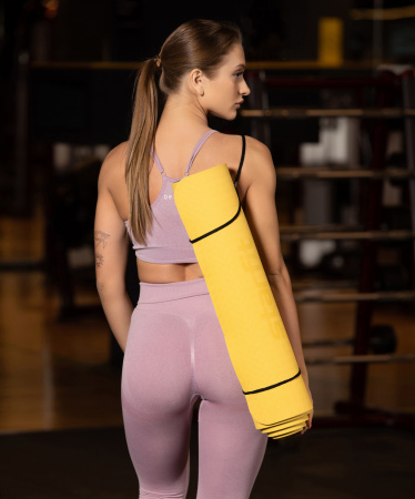 Коврик для йоги и фитнеса Starfit FM-201, TPE, 173x61 см