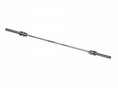 Гриф для штанги MB Barbell прямой олимпийский (длина 2200 мм, диаметр 50 мм, нагрузка до 600 кг), олимпийский замок