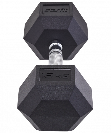 Гантель гексагональная обрезиненная Starfit DB-301 16 кг