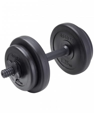 Гантель разборная BaseFit DB-717 4 кг, пластиковая
