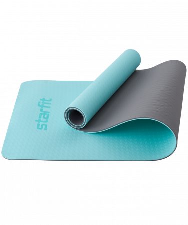 Коврик для йоги и фитнеса Starfit FM-201, TPE, 173x61 см