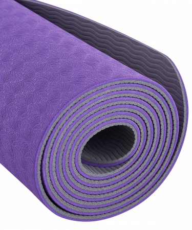 Коврик для йоги и фитнеса Starfit FM-201, TPE, 173x61 см