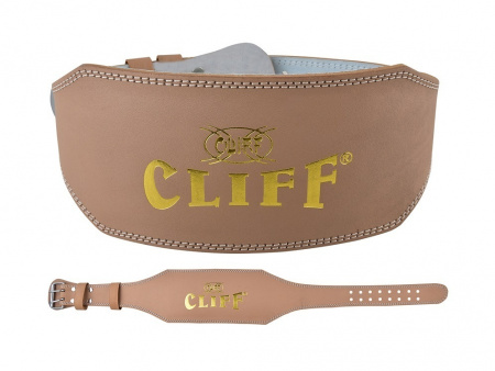 Пояс тяжелоатлета Cliff (коричневый)